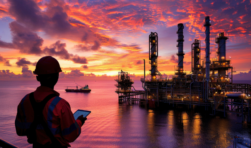 Oil exploration infrastructure